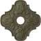 Ekena Millwork Peralta Ceiling Medallion (Fits Canopies up to 4 5/8"), 17 3/4"OD x 3 1/8"ID x 1"P, Painted Turtle CM17PEPTF - alternate 1